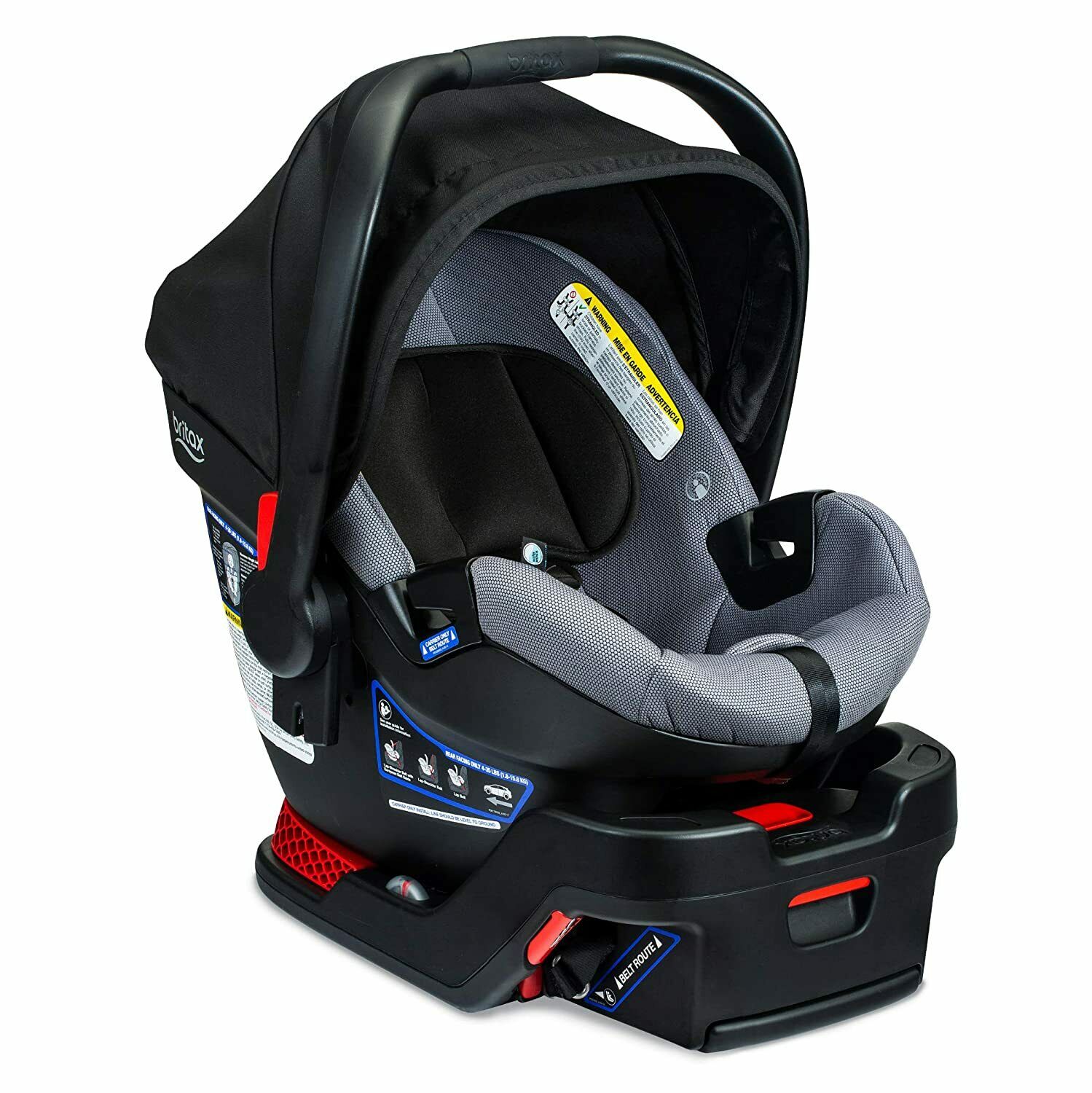 B Safe Gen2 Infant Car Seat Cobblestone Safewash