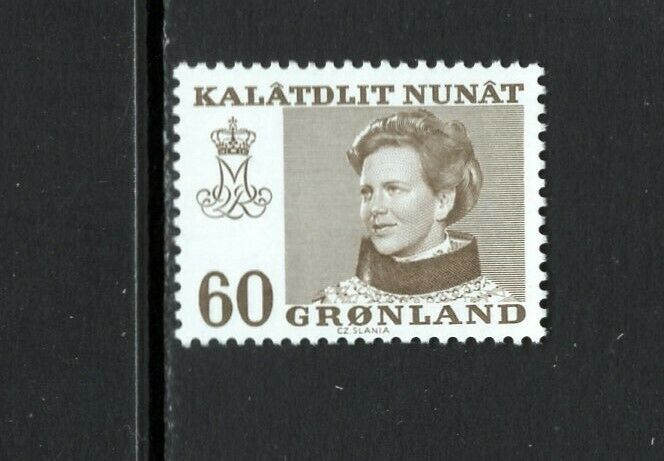 Greenland 1973 60o Queen Margrethe  Mnh Scott 88