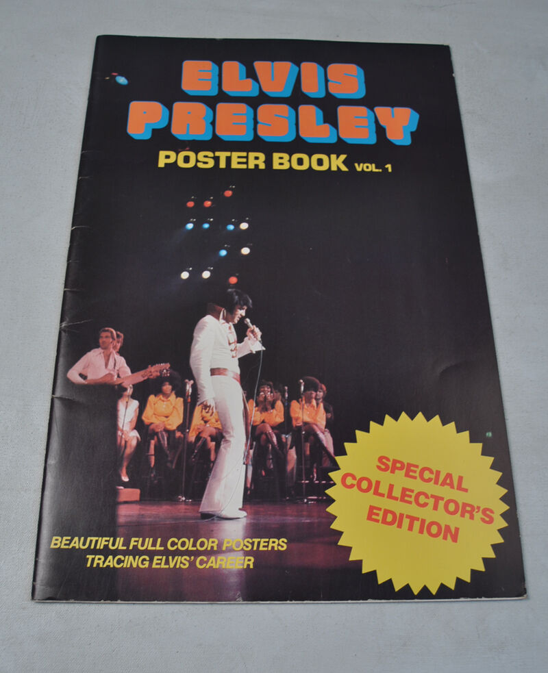 Elvis Presley Poster Book Volume 1 Prime Press 1977