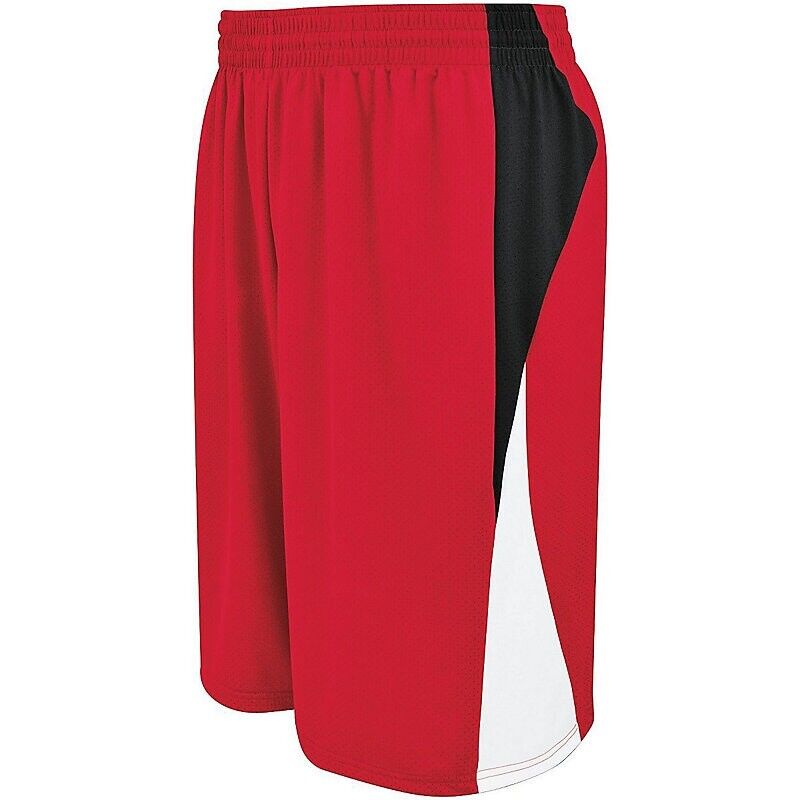 High Five Campus Reversible Short Red With Black And White Size Xl Adult