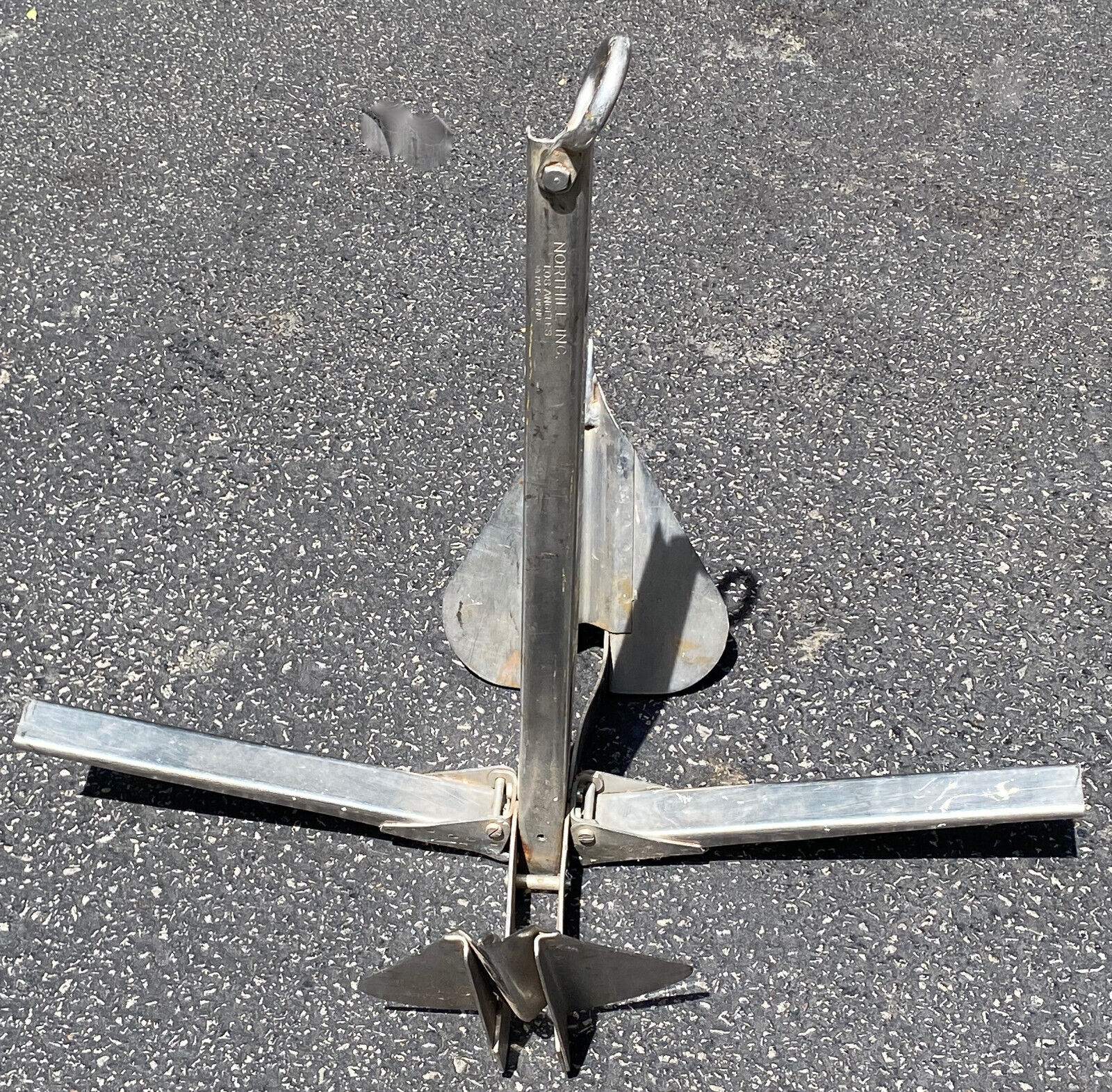 Antique Northill Seaplane Aircraft Anchor Stainless Steel Pat Pending