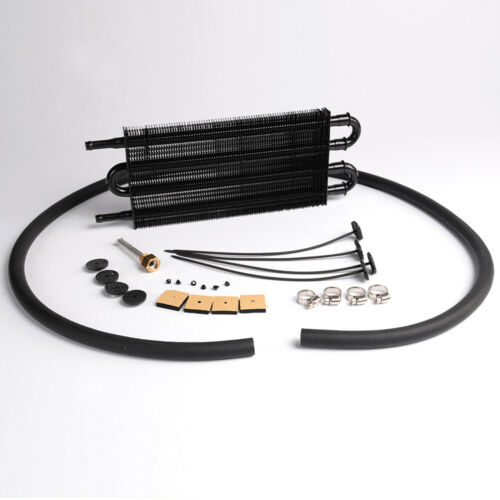 Universal Fit For Remote Transmission Oil Cooler Kit Auto/mt Radiator