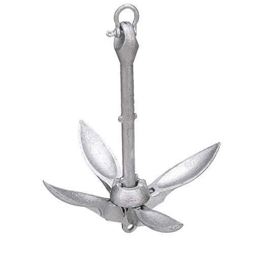 Folding Grapnel Anchor – For Small Craft And Dinghies – Multiple Sizes 1.5-lb