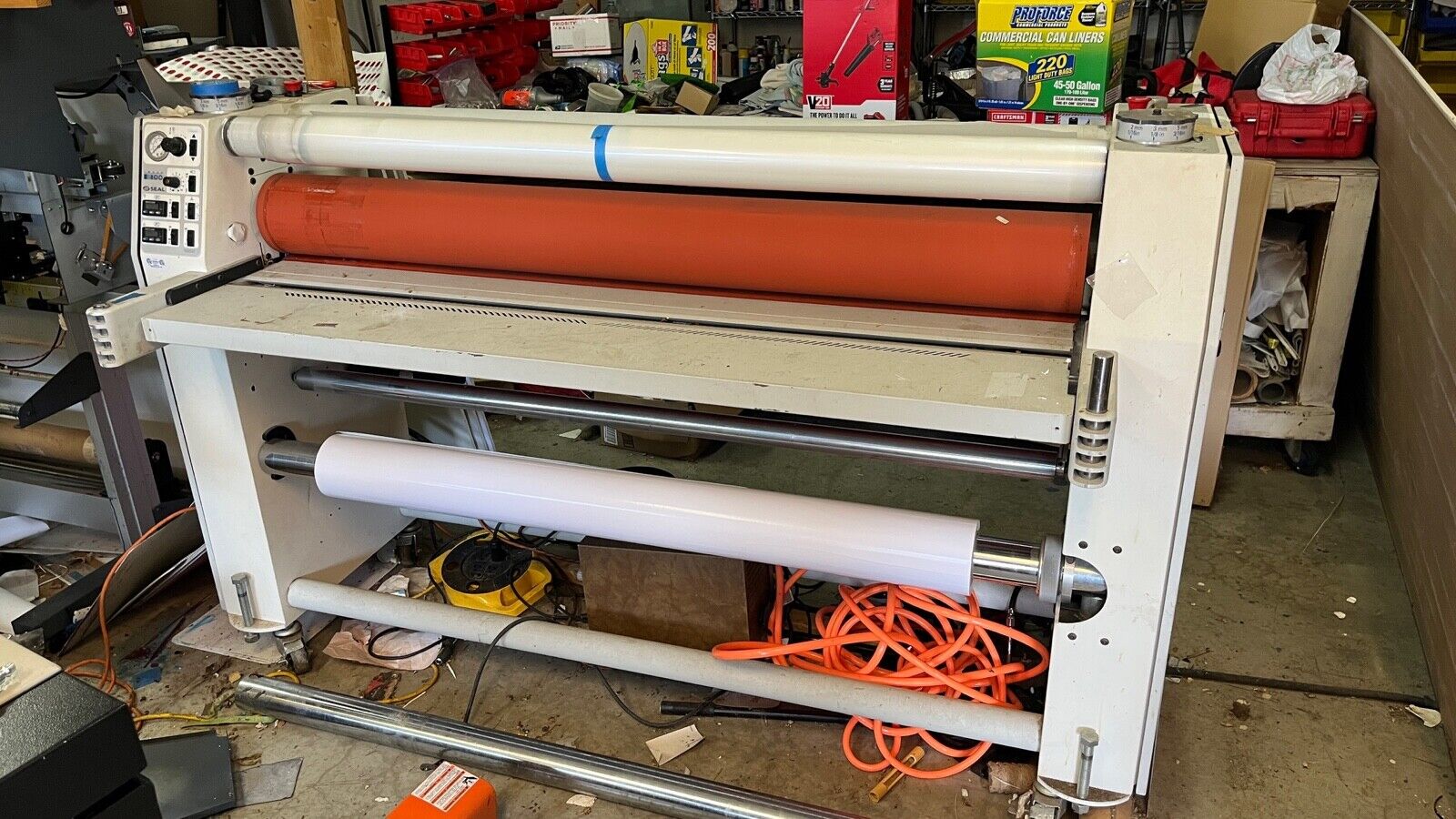 Seal 600s Commercial 61" Laminator Hot/cold With Quiet Compressor