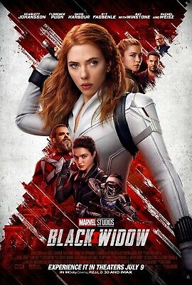 Black Widow - Original Ds Movie Poster 27x40 D/s - 2021 Us Final