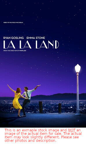 La La Land - 2016 Original Movie Theater Poster Double Sided 27" X 40"