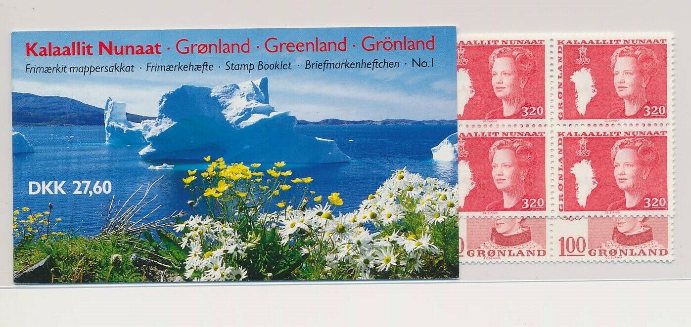 Lo37723 Greenland Queen Margrethe Ii Good Booklet Mnh