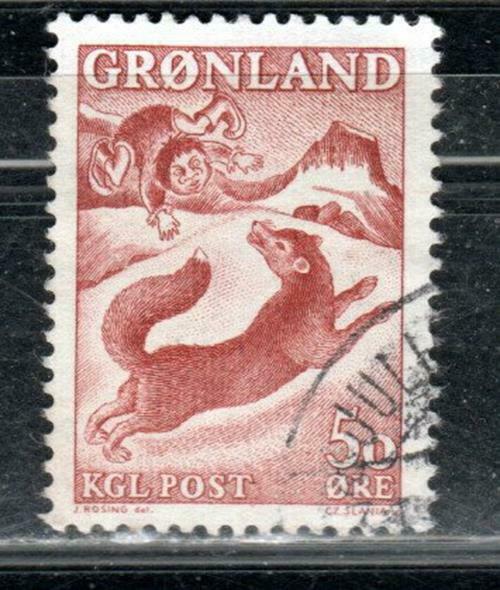 Greenland  Stamps  Used   Lot  5023