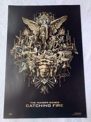 Hunger Games: Catching Fire - 13"x20" Original Promo Movie Poster 2015 Mint Rare